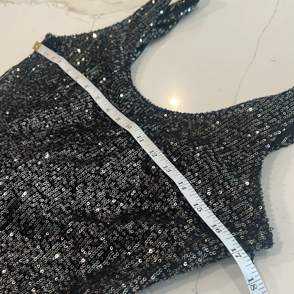 Jennifer Lopez Women’s Black Sequin Dress 6 - Picture 8 of 15